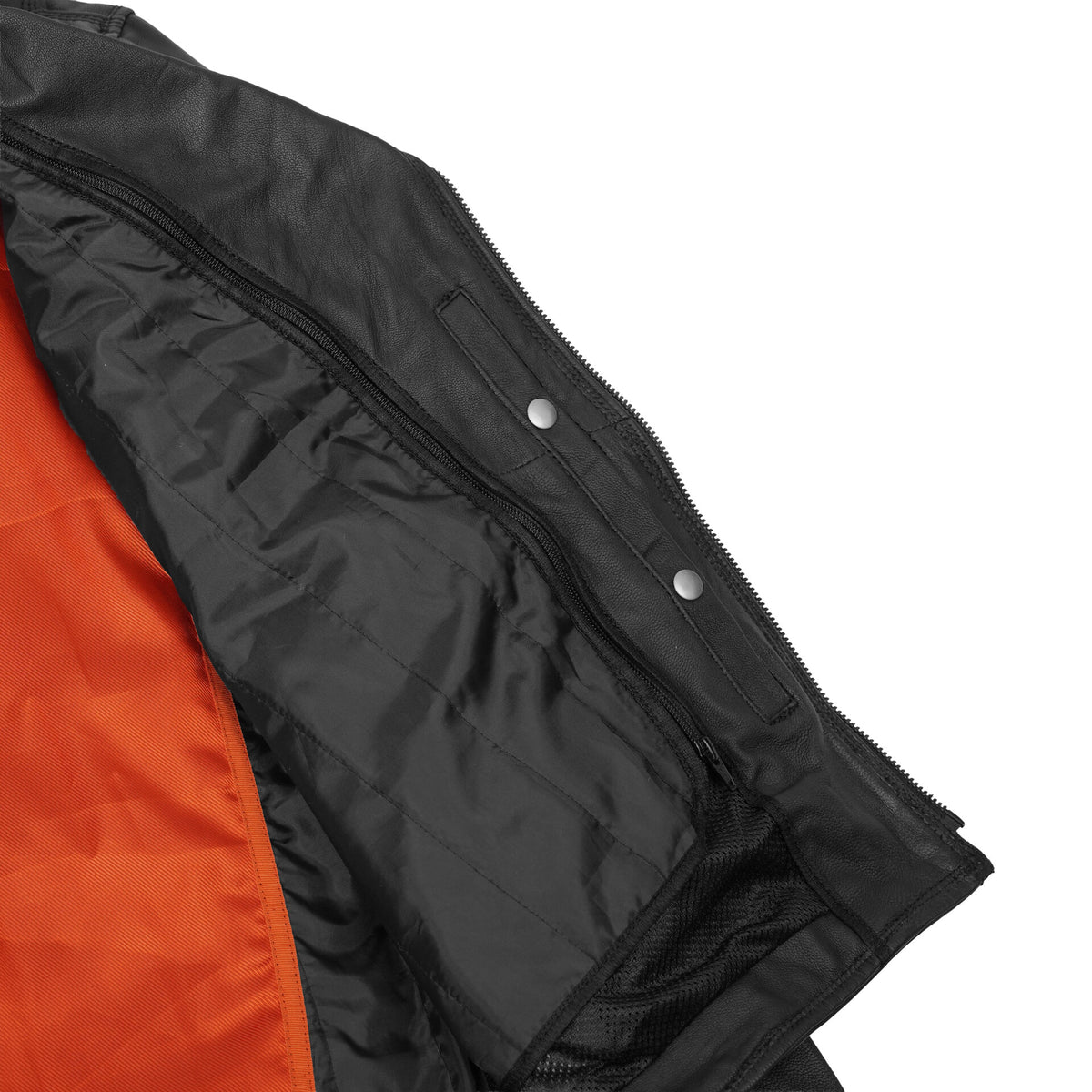 BSM1135 Men's Modern Longer Beltless Biker Jacket