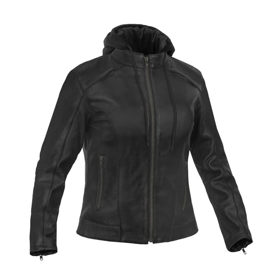 BSM00801 Roviana Women’s Leather Motorcycle Jacket