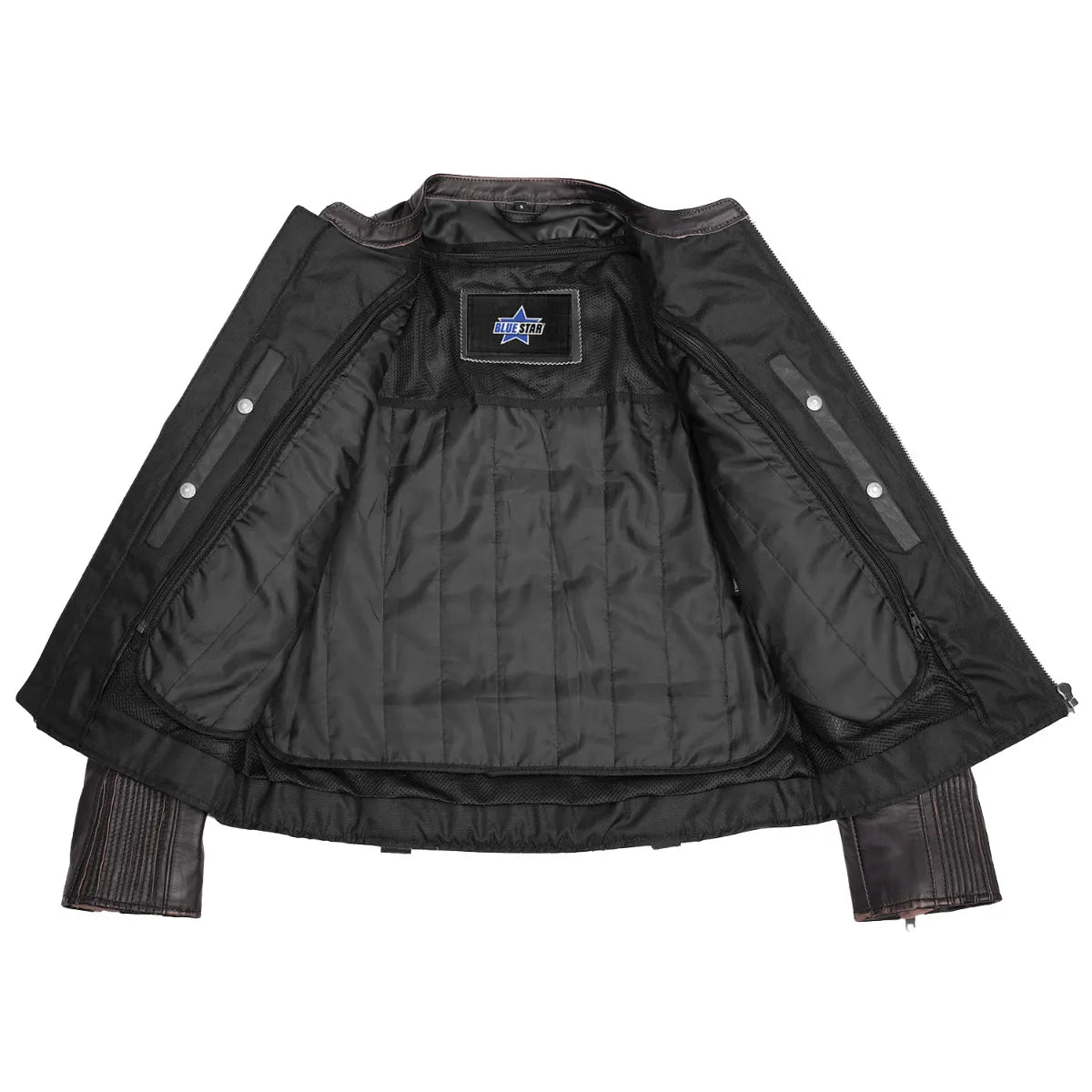 Maison Veyra Women’s Leather Motorcycle Jacket