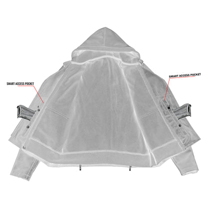 BSM5032 DriftCore Women’s Motorcycle Leather Jacket