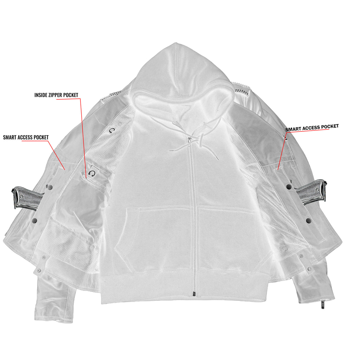 BSM5033 Celeste Women’s Motorcycle Leather Jacket