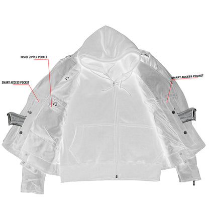 BSM5033 Celeste Women’s Motorcycle Leather Jacket