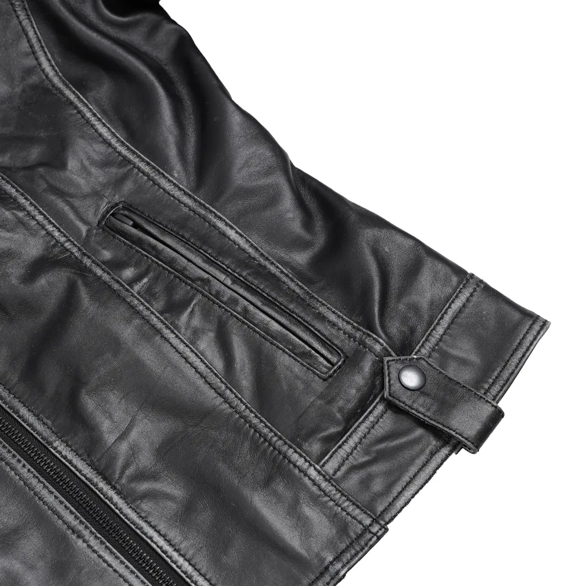 Marsha Women’s Leather Motorcycle Jacket