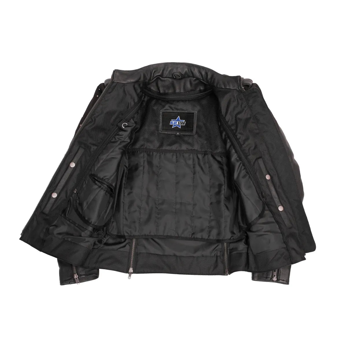 Camille Women's Leather Motorcycle Jacket