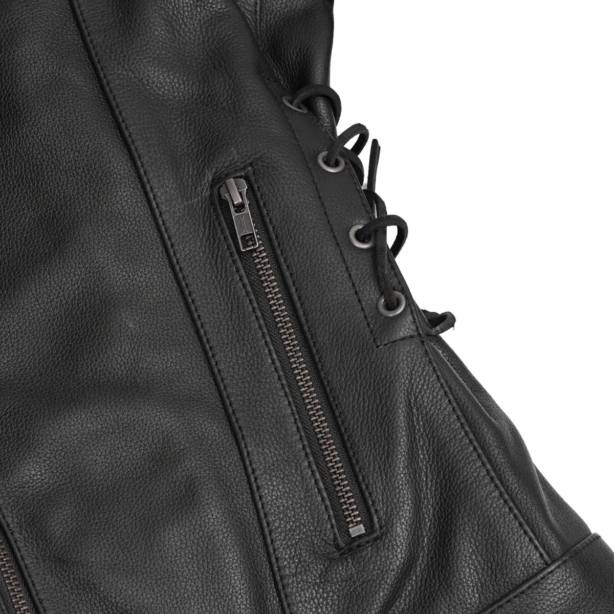 Camille Women's Leather Motorcycle Jacket