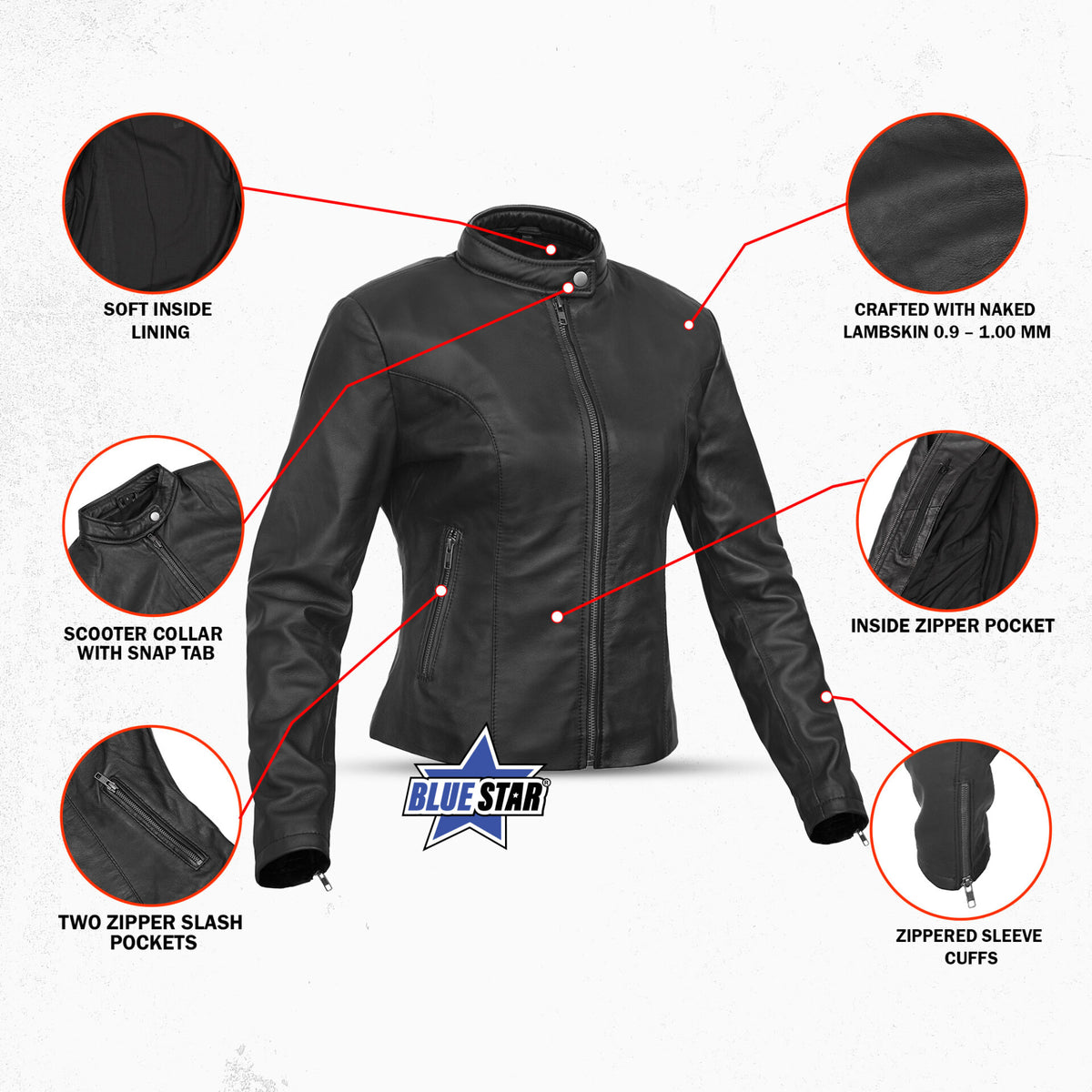 BSM2102 Women's Stylish Lightweight Jacket