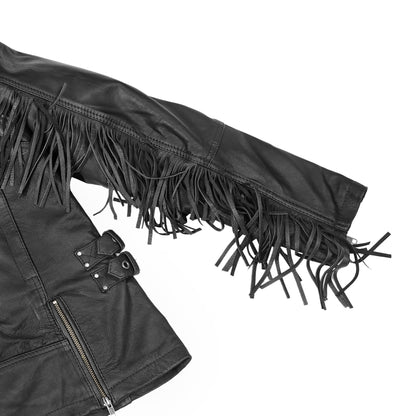 BSM2107 Women's Stylish Jacket with Fringe