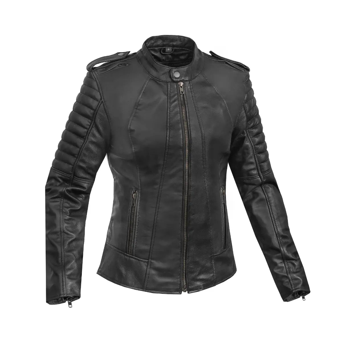 BSM2110 Women's Updated Biker Style Jacket