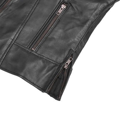 BSM2110 Women's Updated Biker Style Jacket