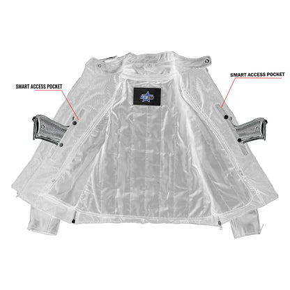 BSM2110 Women's Updated Biker Style Jacket