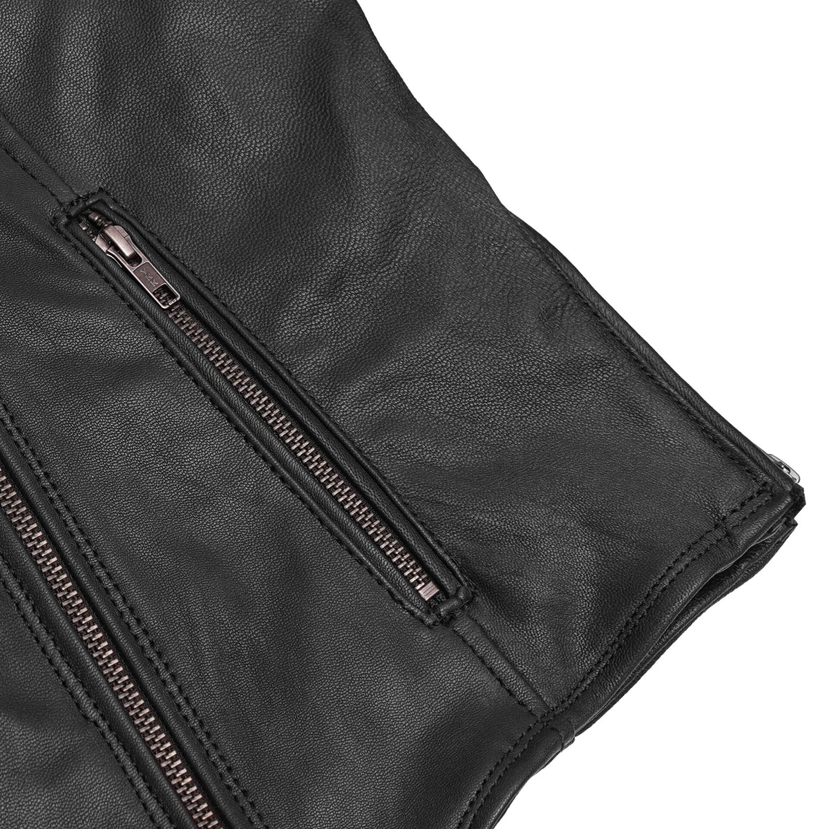 BSM2109 Women's Modern Longer Beltless Biker Jacket