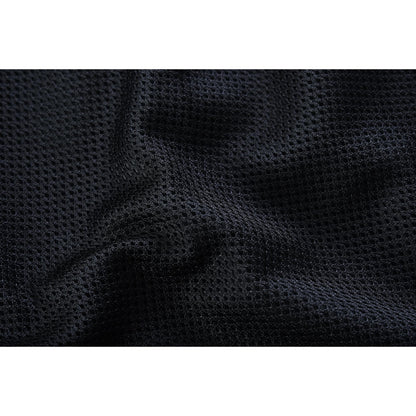 BSM4602 Mesh Rave Men’s Black Mesh Textile Vest with Black Paisley Liner