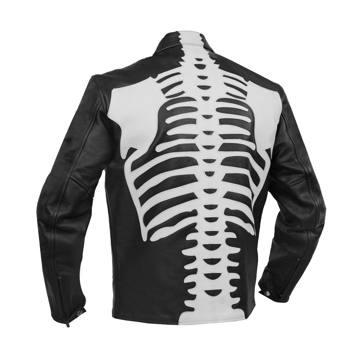 BSM4669 Skull Sprint Men’s Leather Jacket