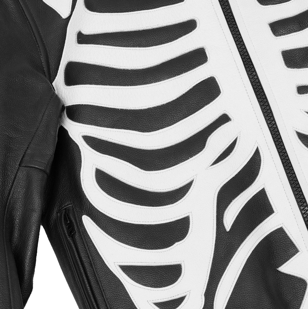 BSM4669 Skull Sprint Men’s Leather Jacket