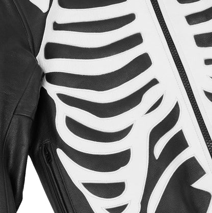 BSM4669 Skull Sprint Men’s Leather Jacket