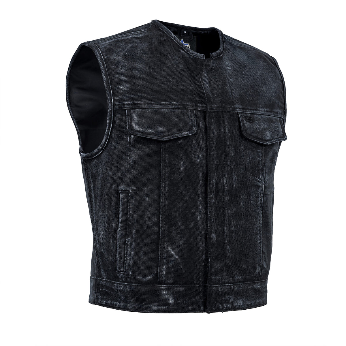 BSM4613-Dune Rider – Blaze Men's Canvas Vest