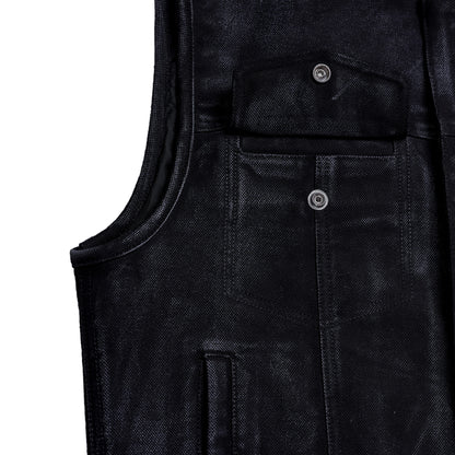 BSM4613-Dune Rider – Blaze Men's Canvas Vest