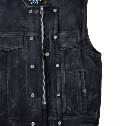 BSM4613-Dune Rider – Blaze Men's Canvas Vest