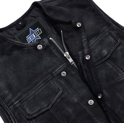 BSM4613-Dune Rider – Blaze Men's Canvas Vest