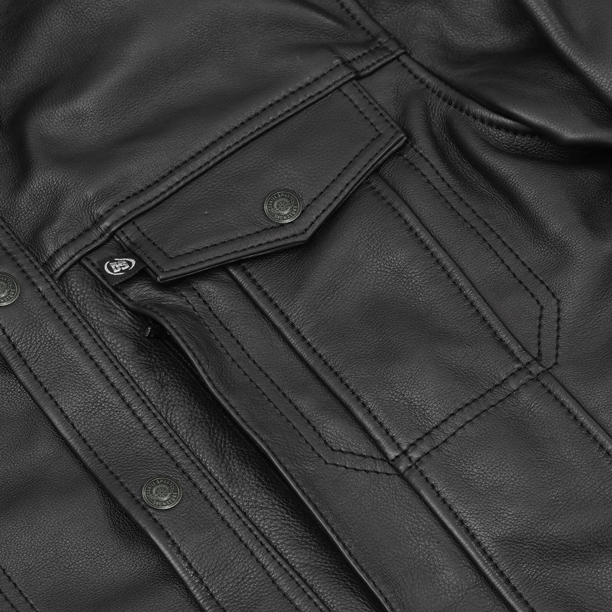 BSM4695 Road Sovereign - Leather Motorcycle Shirt