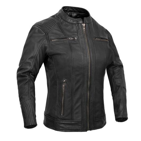 BSM5011 Furyforge Pro - Women’s Motorcycle Leather Jacket
