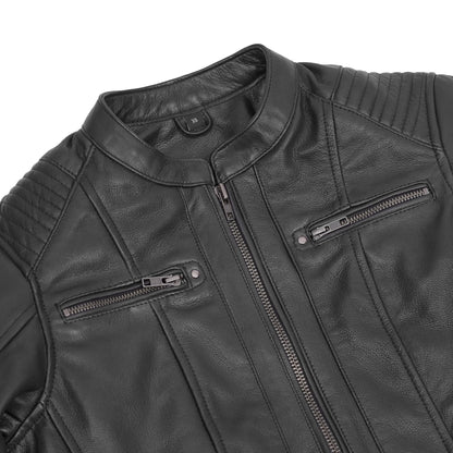 BSM5011 Furyforge Pro - Women’s Motorcycle Leather Jacket