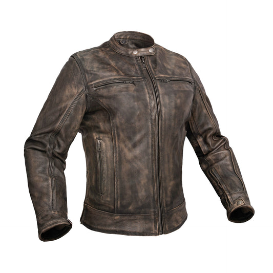 BSM5012 ASHBORNE - Women’s Leather Motorcycle Jacket