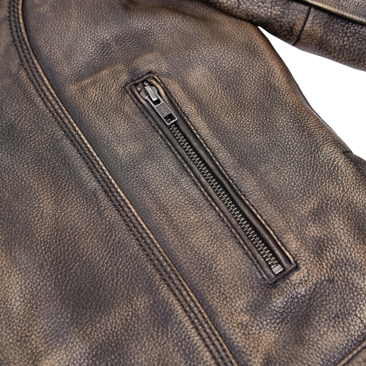 BSM5012 ASHBORNE - Women’s Leather Motorcycle Jacket