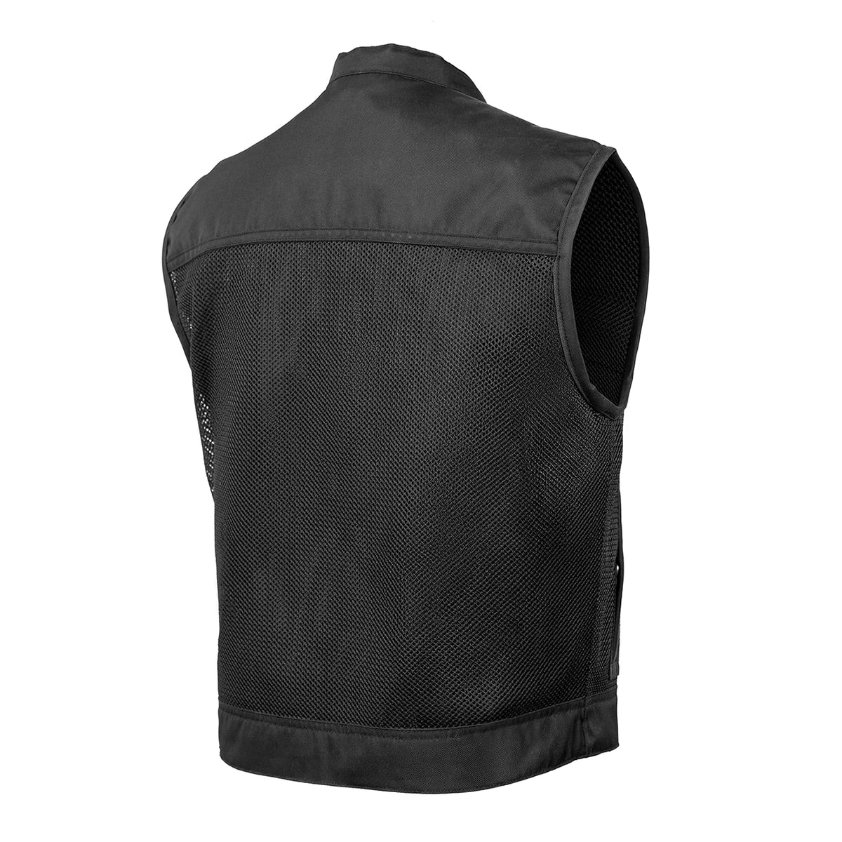 BSM4608 - Blaze Spirit Men’s Motorcycle Mesh Vest