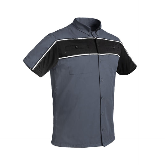 BSM4675 TitanStripe – Cotton Work Shirt