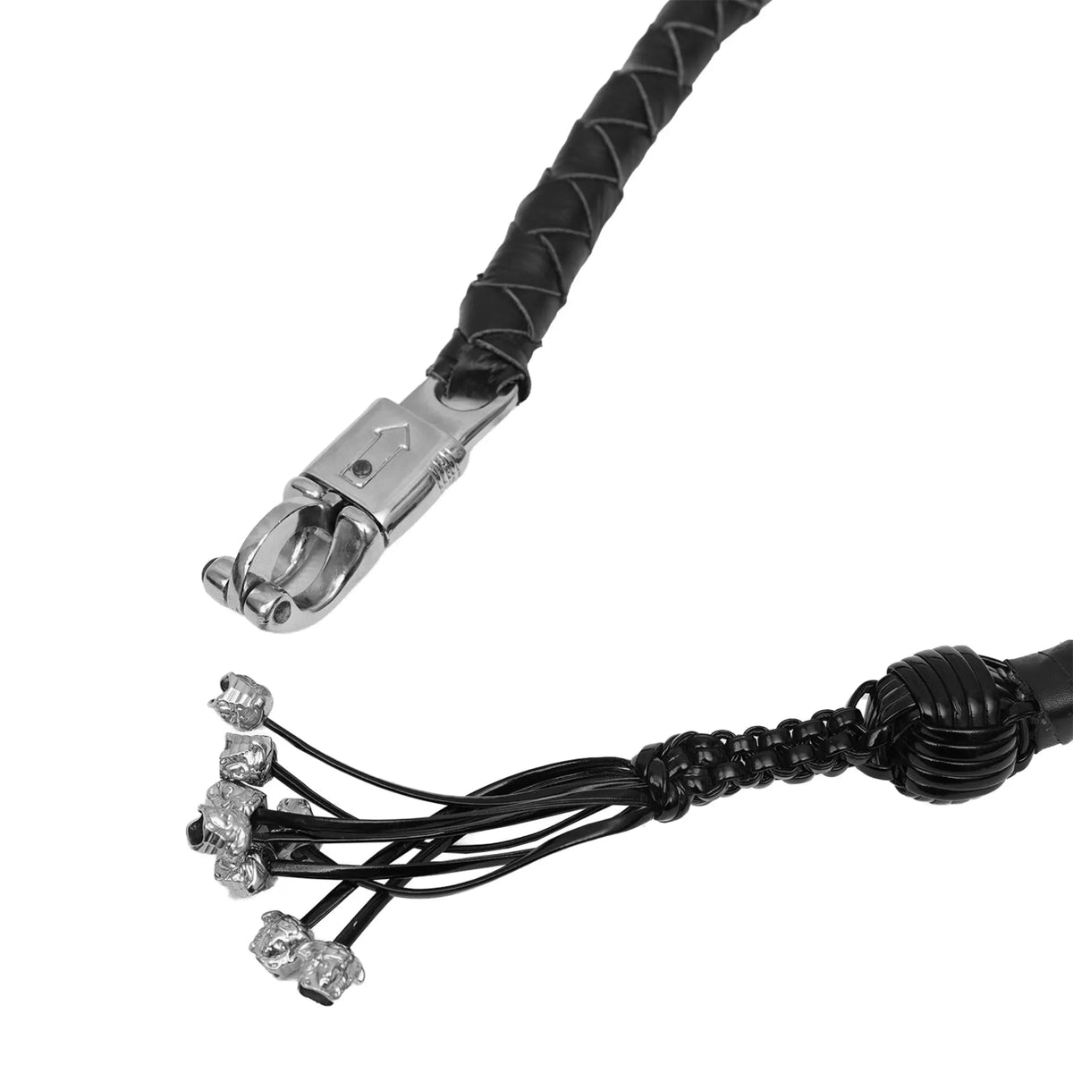 BSM00GBW213 MOTORCYCLE GET-BACK WHIP – BLACK