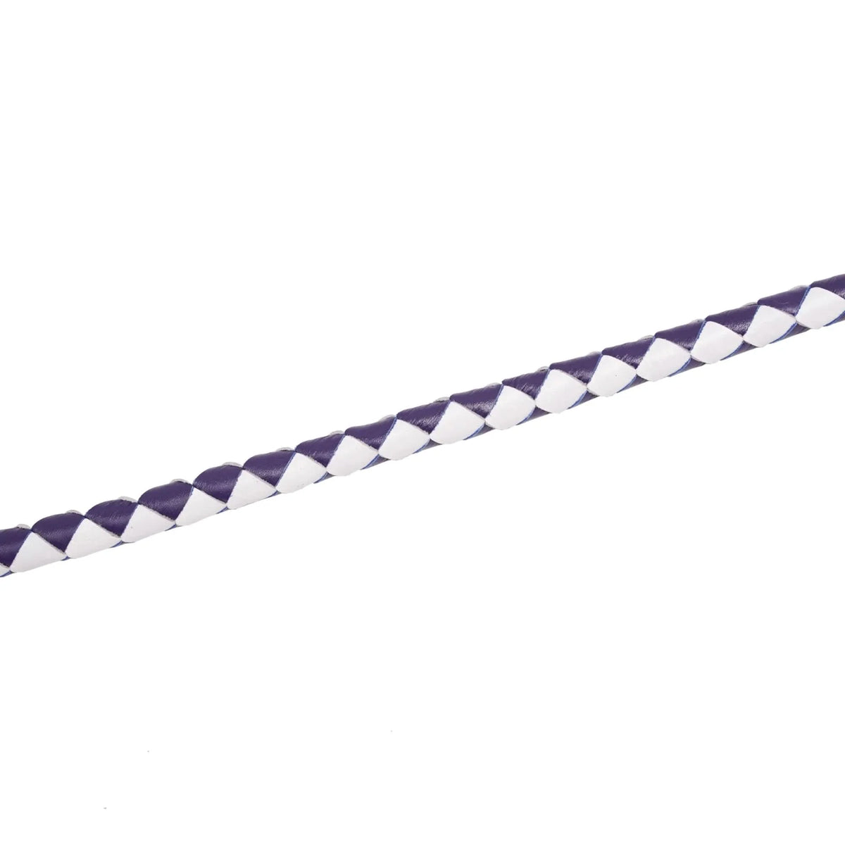 GBW214 Motorcycle Get-Back Whip - Purple/White - Full Length View - Renegade Classics