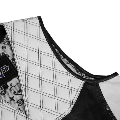BSM5015 Splitline Men's Leather Vest