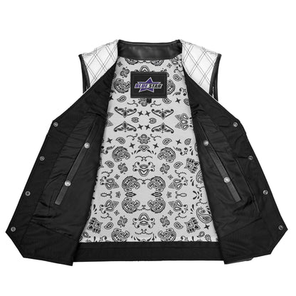 BSM5015 Splitline Men's Leather Vest