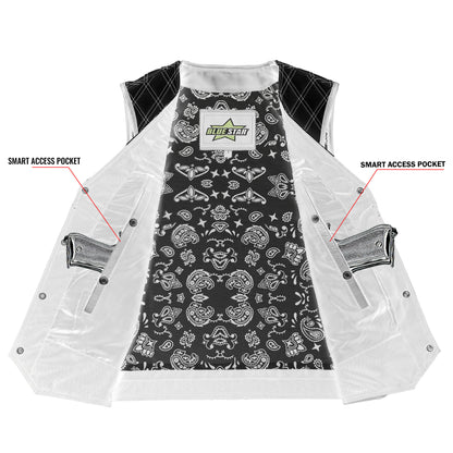 BSM5015 Splitline Men's Leather Vest