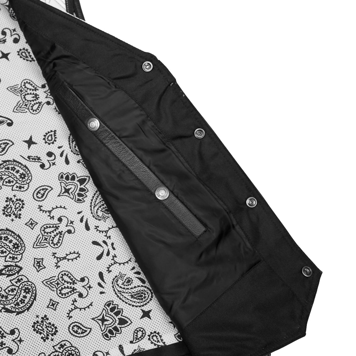 BSM5015 Splitline Men's Leather Vest