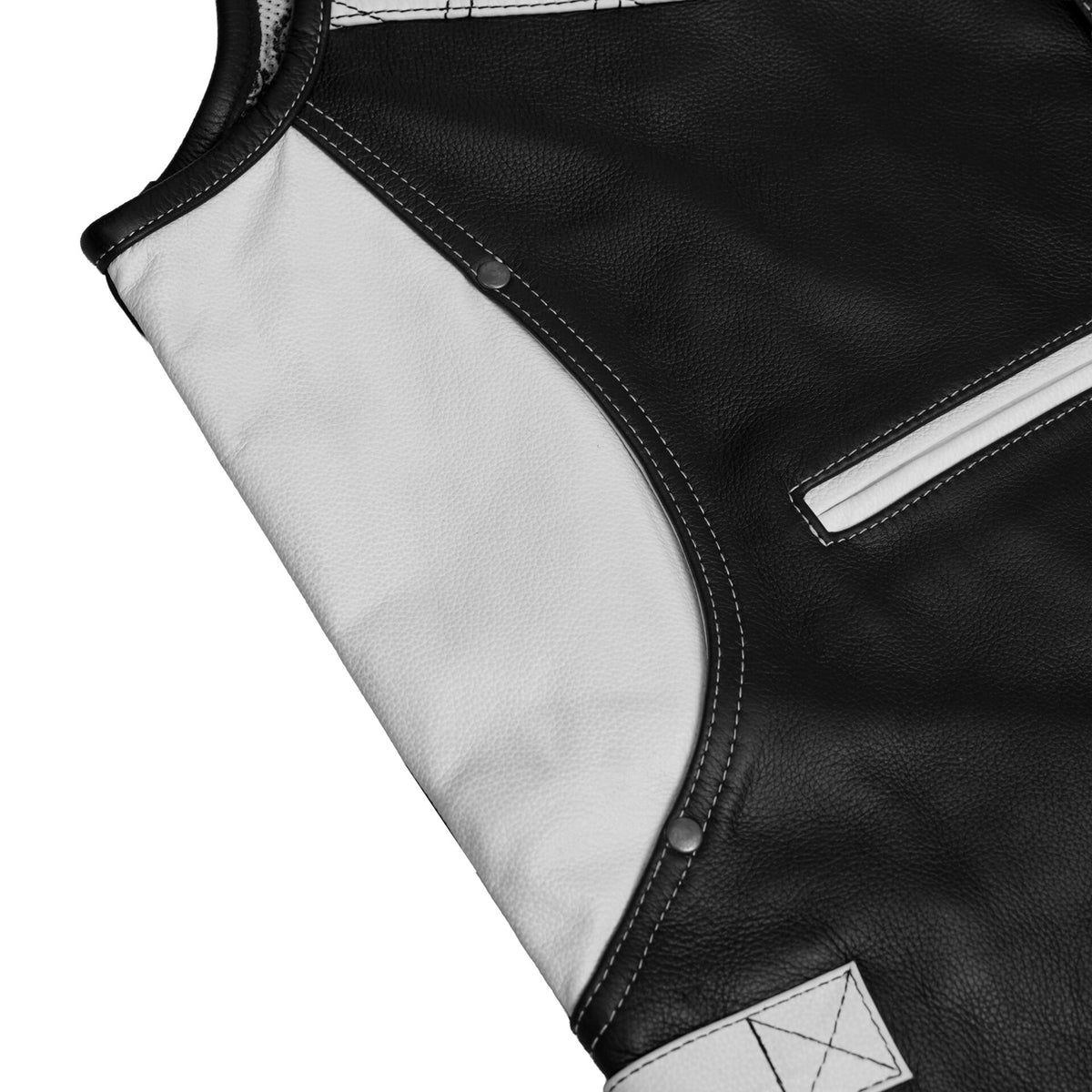 BSM5015 Splitline Men's Leather Vest