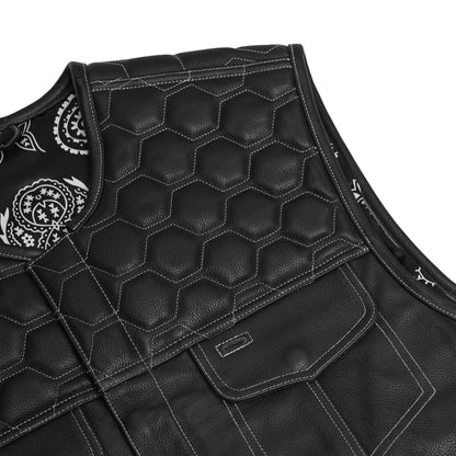 BSM5042 Draven Men’s Leather Vest