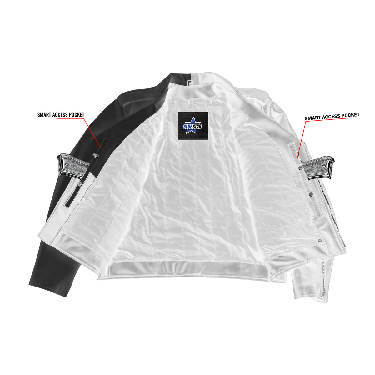 BSM4663 Mono Racer Mens Faux Leather Motorcycle Jacket