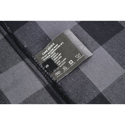 BSM4590 Men’s Gray Black Sleeveless Flannel