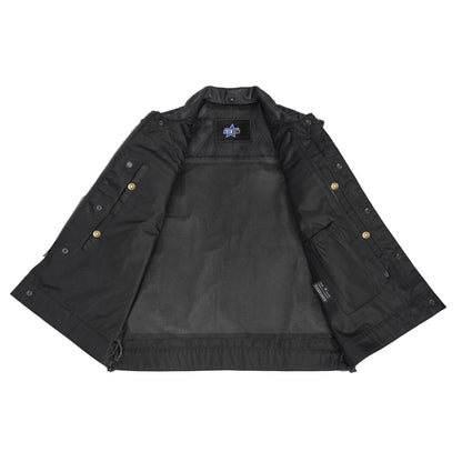 BSM4652 Dark Venture Men’s Leather Vest
