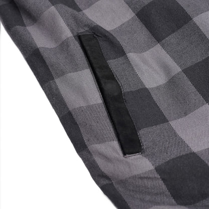 BSM4622 Grindstone Grey Men’s Flannel Shirt