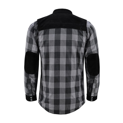 BSM4622 Grindstone Grey Men’s Flannel Shirt