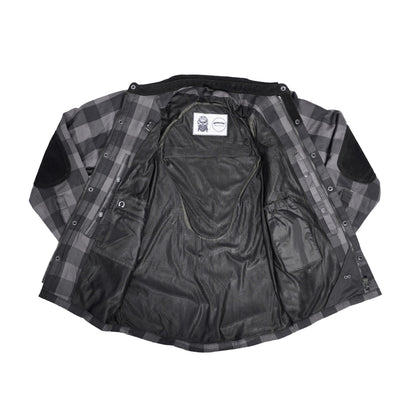 BSM4622 Grindstone Grey Men’s Flannel Shirt