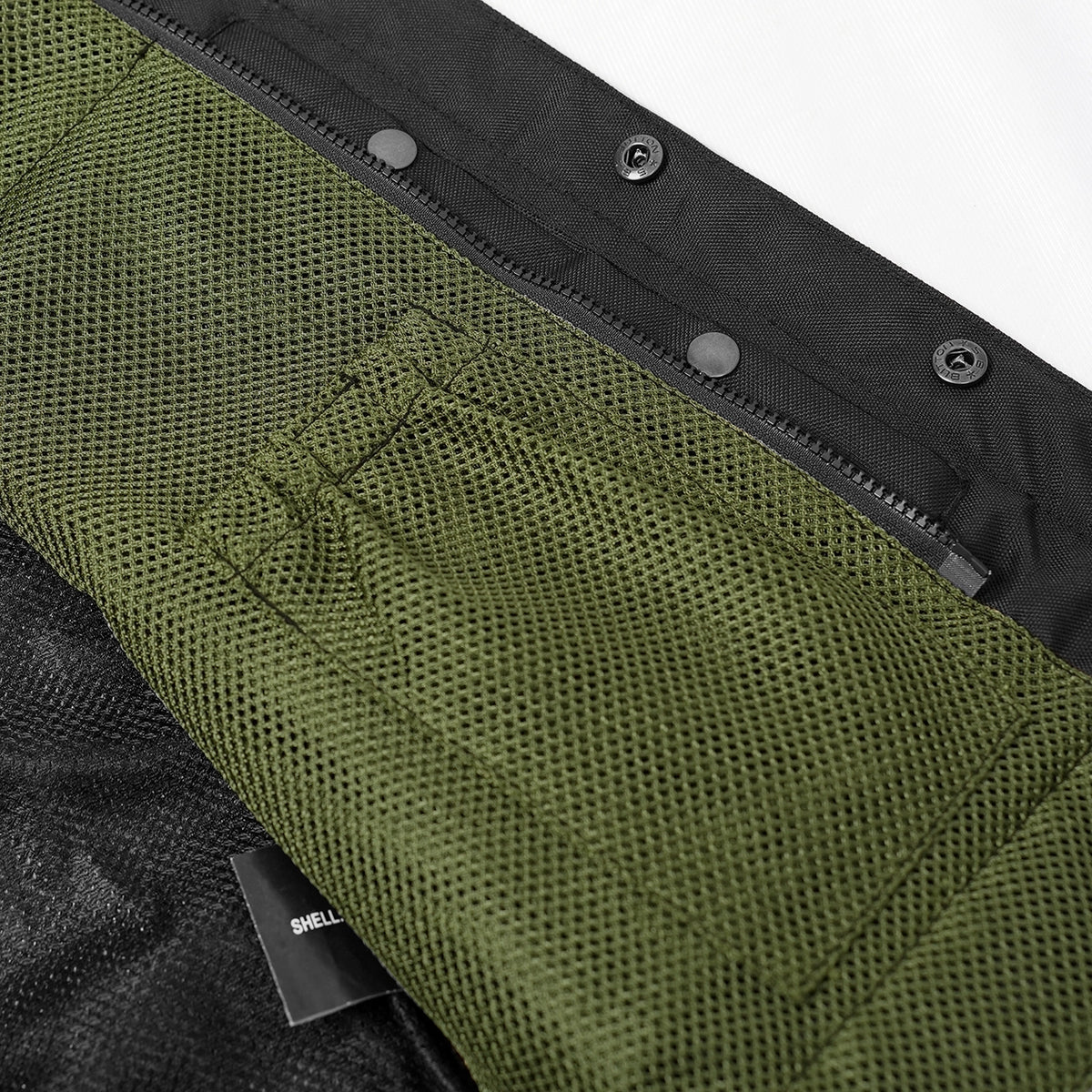BSM4609 - Blaze Green Men’s Motorcycle Mesh Vest