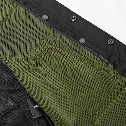 BSM4609 - Blaze Green Men’s Motorcycle Mesh Vest