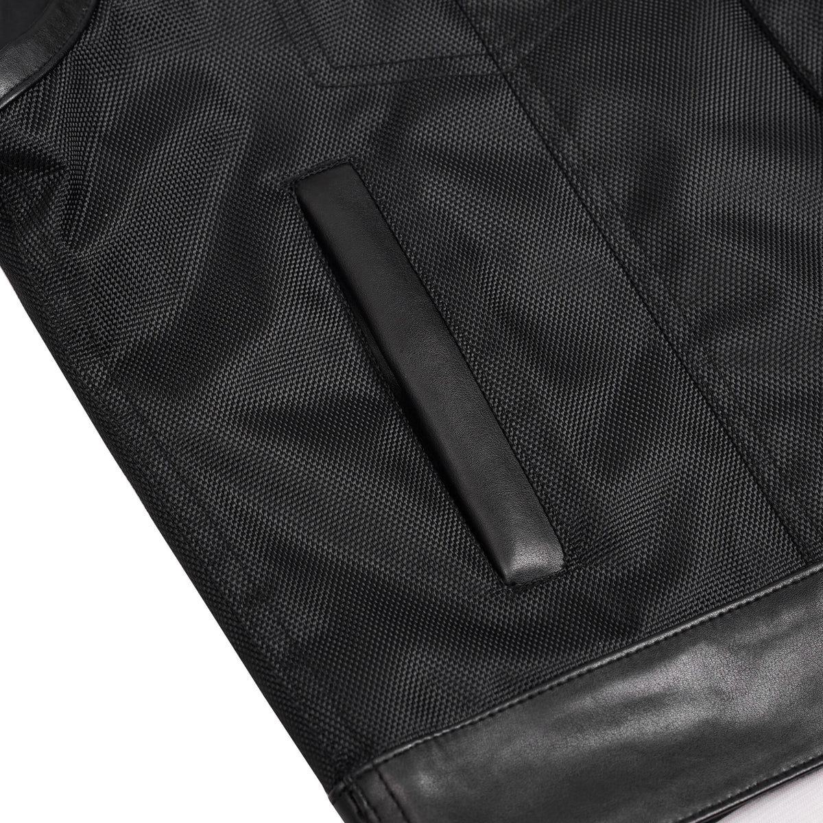 BSM5043 Grimedge Leather Motorcycle Vest
