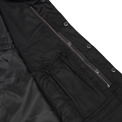 BSM5043 Grimedge Leather Motorcycle Vest
