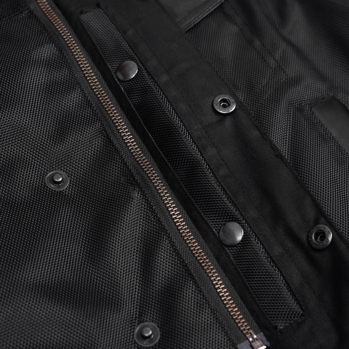 BSM5043 Grimedge Leather Motorcycle Vest