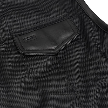 BSM5043 Grimedge Leather Motorcycle Vest